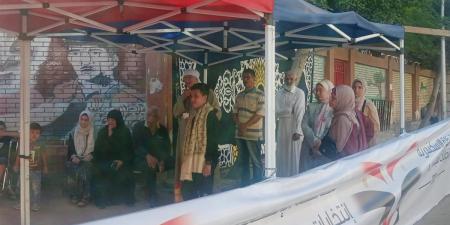 طوابير أمام لجان العمرانية في اليوم الثاني للتصويت بانتخابات مجلس النواب