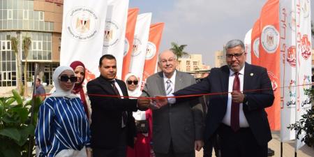 "التضامن" تنظم معرض ديارنا جامعات للحرف اليدوية والتراثية بالجامعة المصرية الروسية