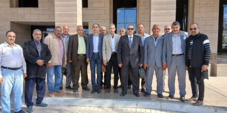 رئيس الإدارة المركزية للأمن يكرم مدير ومسئولي الأمن بتعليم بني سويف