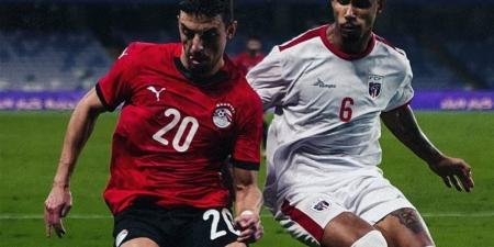 الشوط الأول.. منتخب مصر يتأخر بهدف أمام الرأس الأخضر