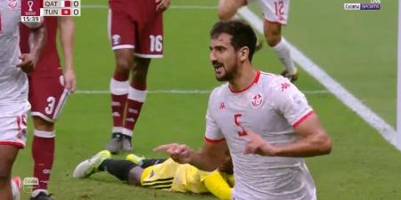 محمد علي بن رمضان يسجل الهدف الأول لـ تونس أمام قطر بصناعة علي معلول في كأس العرب