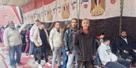 إقبال بلجان أسيوط مع فتح باب التصويت بالدوائرة الملغاة في انتخابات مجلس النواب