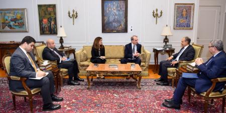 «مناقشة أزمة غزة والقضية الفلسطينية».. وزير الخارجية يستقبل مدير عام السياسات باللجنة اليهودية الأمريكية|صور