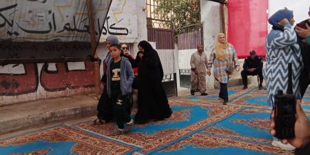 انتخابات النواب 2025.. توافد الناخبين على لجان البدرشين| صور