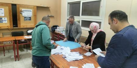 استمرار عمليات الفرز بدوائر الجيزة في اللجان الفرعية قبل الحصر العددي (صور)