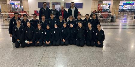 الفوج الثاني من البعثة المصرية يغادر إلى أنجولا للمشاركة في دورة الألعاب الإفريقية للشباب