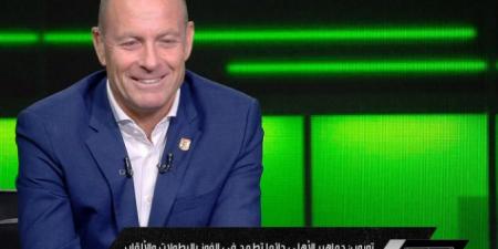 توروب: الأهلي يمتلك عناصر مميزة وأعلم أهمية بطولة أفريقيا لجماهير النادي
