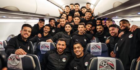 مشاهد من رحلة المنتخب من القاهرة إلى المغرب فى كأس أمم أفريقيا
