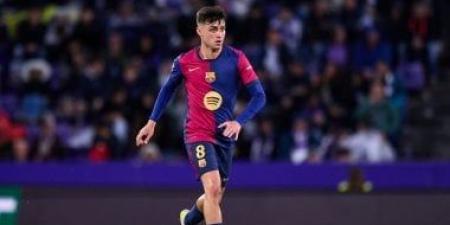 اختبار طبى يحسم مصير بيدرى من مباراة فياريال