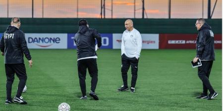 منتخب مصر يواصل تدريباته استعدادا لمواجهة زيمبابوى فى كأس الأمم الأفريقية.. صور