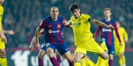 برشلونة فى مهمة صعبة أمام فياريال بالدوري الإسباني