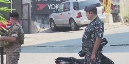 الجيش اللبنانى يضبط مخزن للأسلحة فى بعلبك