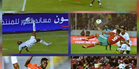 المقصيات ماركة مسجلة باسم أيوب الكعبى مع منتخب المغرب