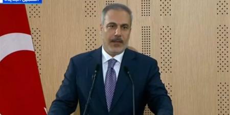 فيدان:
      نتوقع
      بدء
      المرحلة
      الثانية
      من
      اتفاق
      غزة
      مطلع
      2026