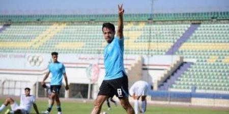 رشاد العرفاوى يتقدم لغزل المحلة بالهدف الأول فى الأهلى بكأس عاصمة مصر