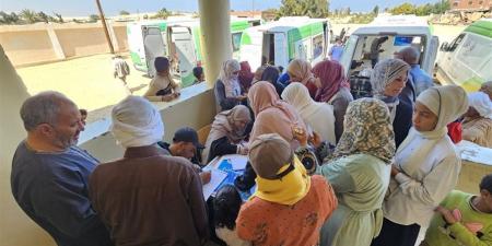 الكشف
      على
      1044
      مواطنًا
      خلال
      القافلة
      الطبية
      بقرية
      العقادة
      بفايد