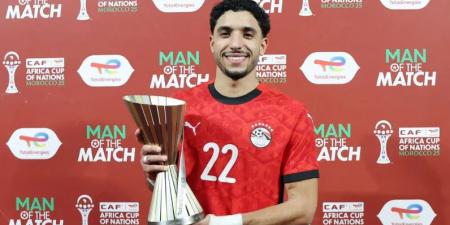 عمر مرموش يزين قائمة أبطال مباريات كأس أمم أفريقيا 2025