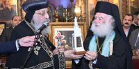 قداسة
      البابا
      تواضروس
      يهنىء
      بطريرك
      الروم
      الأرثوذكس
      بعيد
      الميلاد