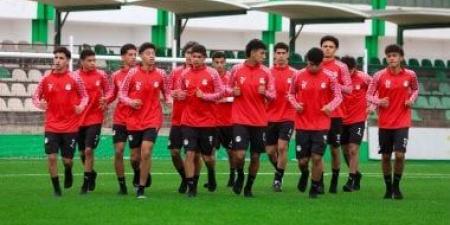 منتخب مصر للناشئين يلتقى ليبيا في تصفيات شمال أفريقيا اليوم