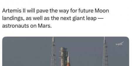إطلاق Artemis II.. ناسا تعود برحلات مأهولة نحو القمر بعد 50 عامًا