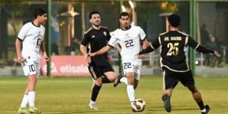 منتخب مصر للناشئين يتعادل سلبيا مع الجزائر فى الشوط الأول