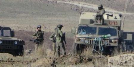 الاحتلال يتوغل فى المنطقة بين قريتين بريف القنيطرة الجنوبى فى سوريا