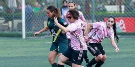 مروة المغربى تُدير مباراة اتحاد بسيون ومودرن سبورت دورى الكرة النسائية