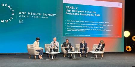 مصر تؤكد التزامها بنهج "الصحة الواحدة" في مواجهة مقاومة المضادات الميكروبية