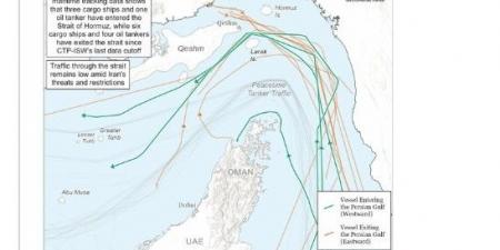 مرور وسط الألغام.. قيود الملاحة في مضيق هرمز تمنح طهران نفوذًا أكبر أمام واشنطن