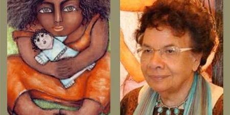 شاعرة اللون والخط.. الثراء الباذخ في أعمال زينب السجيني رغم بساطة التكوين