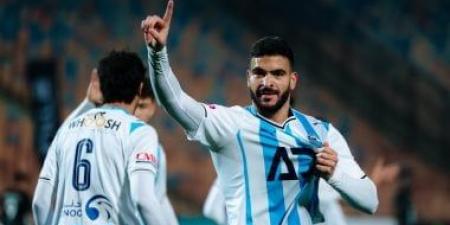 طرد حامد حمدان لاعب بيراميدز فى الدقيقة 80.. والمصرى يحافظ على التقدم بهدف