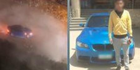 ضبط طالب عطل حركة المرور بحركات استعراضية في الغربية