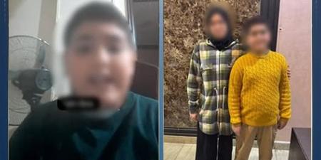 كشف ملابسات فيديو استغاثة طفل لإقدام والدته على الانتحار بالمنوفية