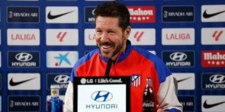 أتلتيكو مدريد ضد برشلونة.. سيميوني: سنلعب للتأهل أمام البارسا ولا نفكر فى الحكام