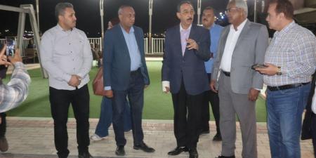 احتفالات شم النسيم.. جولة مسائية لمتابعة انتظام الخدمات بحدائق سوهاج