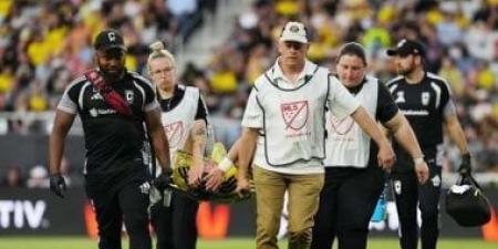 وسام أبو على يتعرض لإصابة قوية أمام فريق أورلاندو سيتي بالدورى الأمريكى