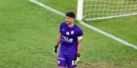 غموض مصير محمد صبحى فى الزمالك بعد خطأ مباراة أوتوهو