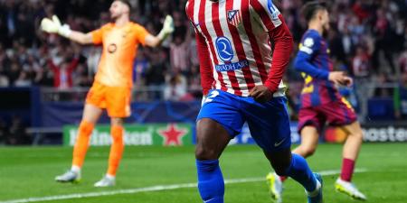 أتلتيكو مدريد ضد برشلونة.. ملخص اهداف ونتيجه مباراة أتلتيكو مدريد وبرشلونة في دوري أبطال أوروبا