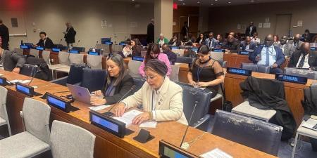 نائب وزير الصحة تلقي بيان مصر أمام لجنة السكان والتنمية بالأمم المتحدة