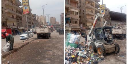 محافظ الجيزة يتفقد حالة النظافة بمتفرعات شارعي فيصل والهرم وعثمان محرم