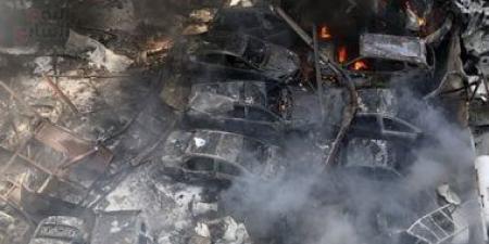 غارة إسرائيلية على محيط بلدة العباسية جنوبى لبنان