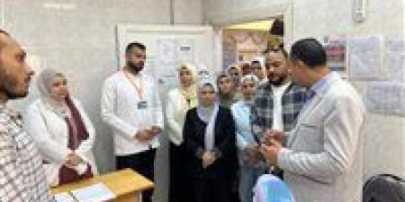 وكيل صحة بني سويف يتابع جاهزية وحدة عطف إفوه بالواسطى لاعتماد الجودة ويشيد بتطور مستوى الخدمة