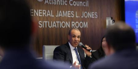 «خلال جلسة نقاشية بالمجلس الأطلنطي».. وزير الخارجية يستعرض رؤية مصر لتعزيز السلام الإقليمي