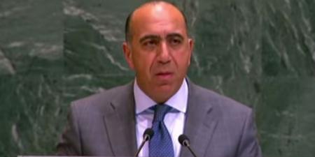 مندوب مصر بالأمم المتحدة: مصر تضم صوتها لمطالب العالم لوقف هذه الحرب