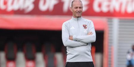 توروب يحدد برنامج الأهلي قبل مواجهة بيراميدز في الدوري