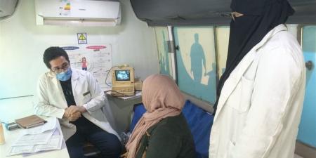 تقديم 1215 خدمة طبية مجانية لـ682 مواطناً بقرية البربا بأبو قرقاص