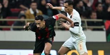 نهضة بركان ضد الجيش الملكي.. تعادل سلبي في الشوط الأول بدوري الأبطال