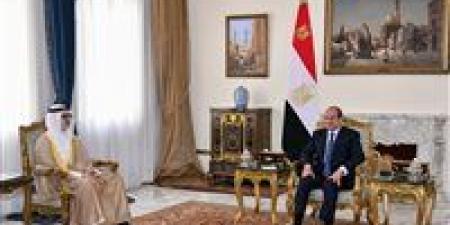 الرئيس السيسي يستقبل وزير خارجية الكويت الشقيقة