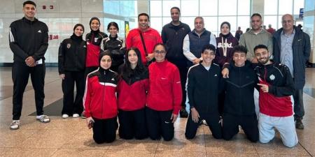 بعثة منتخب مصر للكاراتيه تغادر إلى إسبانيا للمشاركة في الدوري العالمي