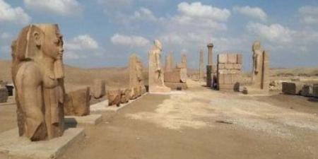 نقل تمثال الشرقية المكتشف إلى صان الحجر.. ماذا تعرف عن المنطقة الأثرية؟